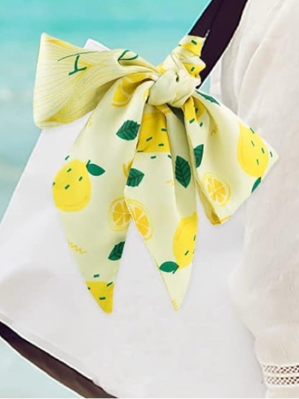 Fruit Ribbon Scarf - Lemon, Cherry, Watermelon, or Citrus